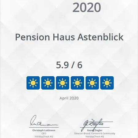 Gæstehus Haus Astenblick 4*